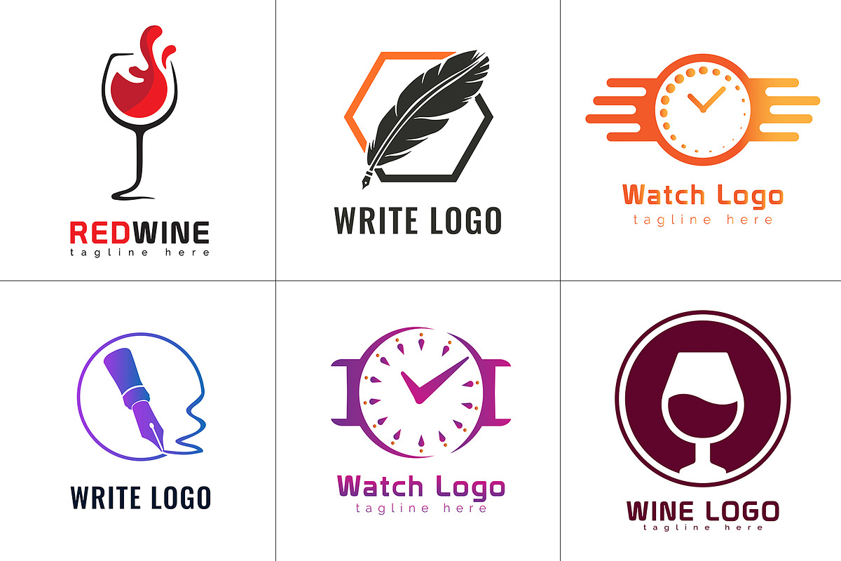 800+ Professional Logos Bundle, a Branding & Logo Template by Design Forest (Photo 22 of 48)