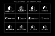 Geometric Letter A-Z Architect Logo, a Branding & Logo Template by Luxury Logos (Thumbnail 5 of 12)
