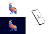 Gradient Modern Rooster Logo Design, a Branding & Logo Template by Artnivora.Std (Thumbnail 3 of 4)