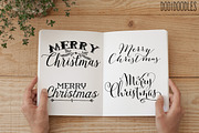 Christmas Text Overlays, a Graphic by Jodi Van der Kruik (Thumbnail 1 of 2)