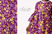 Fantasy Floral Garden Pattern, a Pattern Graphic by SirenaArt (Thumbnail 8 of 12)