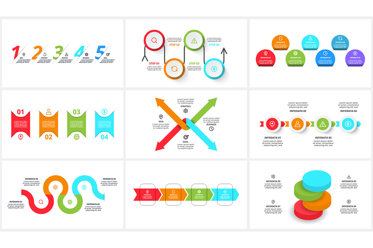 Workflow Presentation Canva Template preview 6