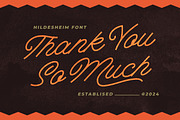 The Hildesheim Monoline Script, a Script Font by Letterhend Studio (Thumbnail 9 of 9)