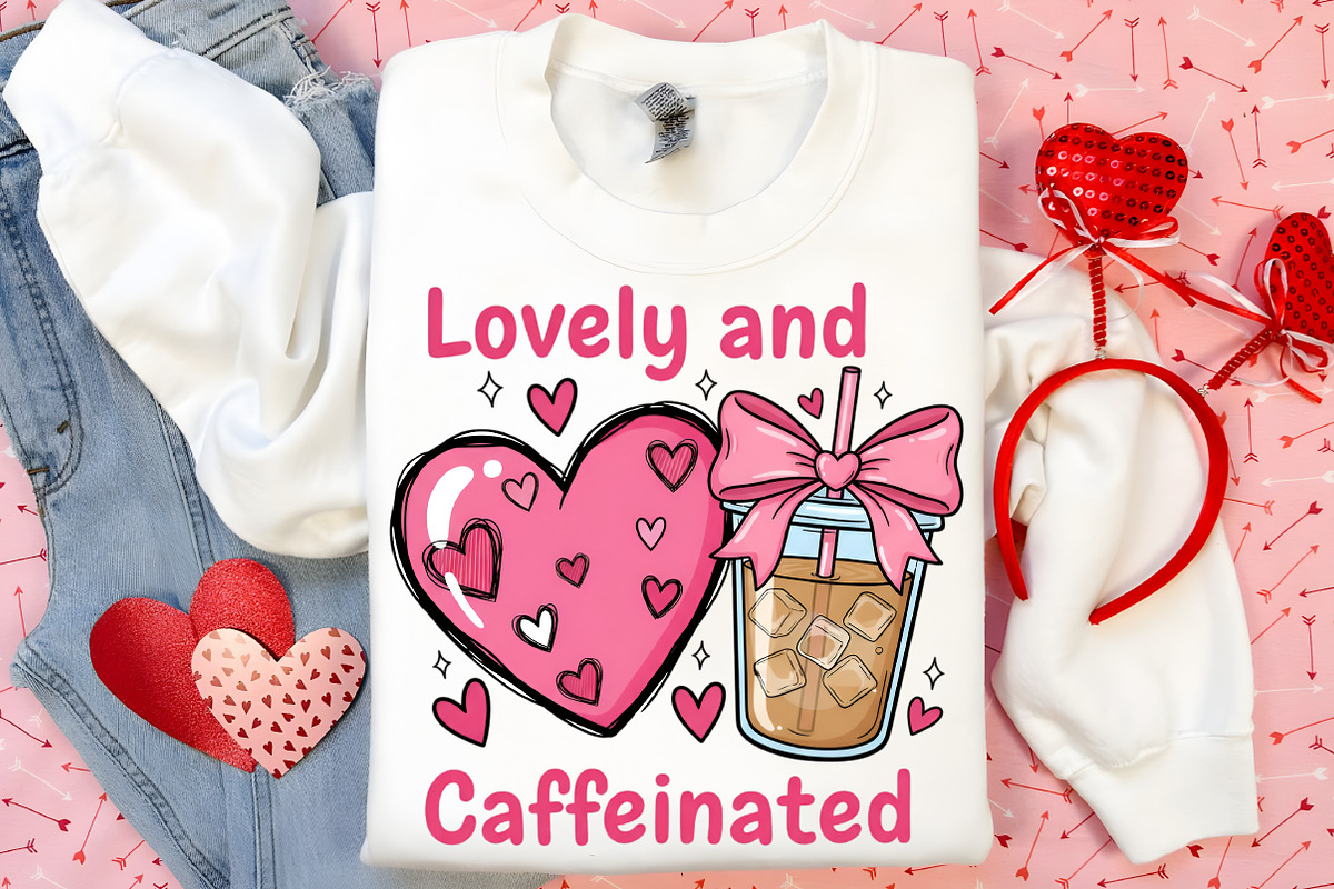 To Be Lovely & Caffeinated Png, an Illustration by Canvas Craft (Photo 5 of 6)