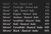 Silvera Text, a Serif Font by Soft Creative (Thumbnail 10 of 10)