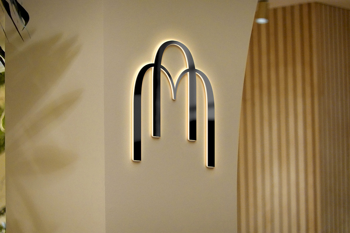Logo Mockup 3D Luxury Wall, a Product Mockup by Asylab (Photo 1 of 5)
