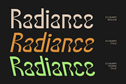 CS Grompy – Psychedelic Font, a Sans Serif Font by Craft Supply Co. (Thumbnail 3 of 8)