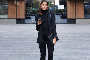 Young businesswoman, a Business Photo by Artem Varnitsin