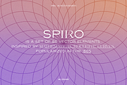 SPIRO | Vector design elements, an Object Graphic by ME_COLLAGE (Thumbnail 4 of 13)