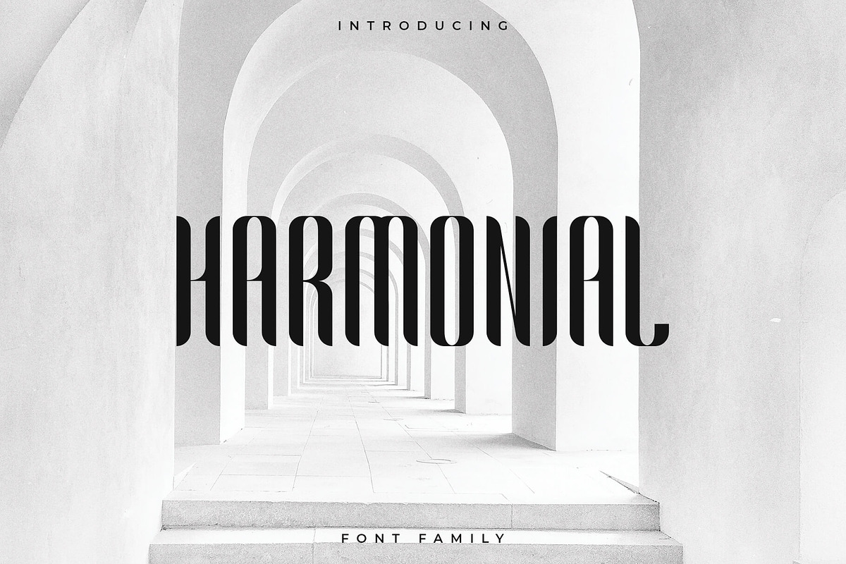 Harmonial Font Family - Sans Serif