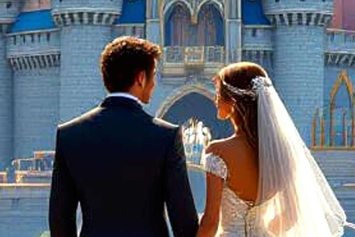 Wedding at a Castle, a Person Illustration by Sharon Schwalbe (Photo 2 of 2)