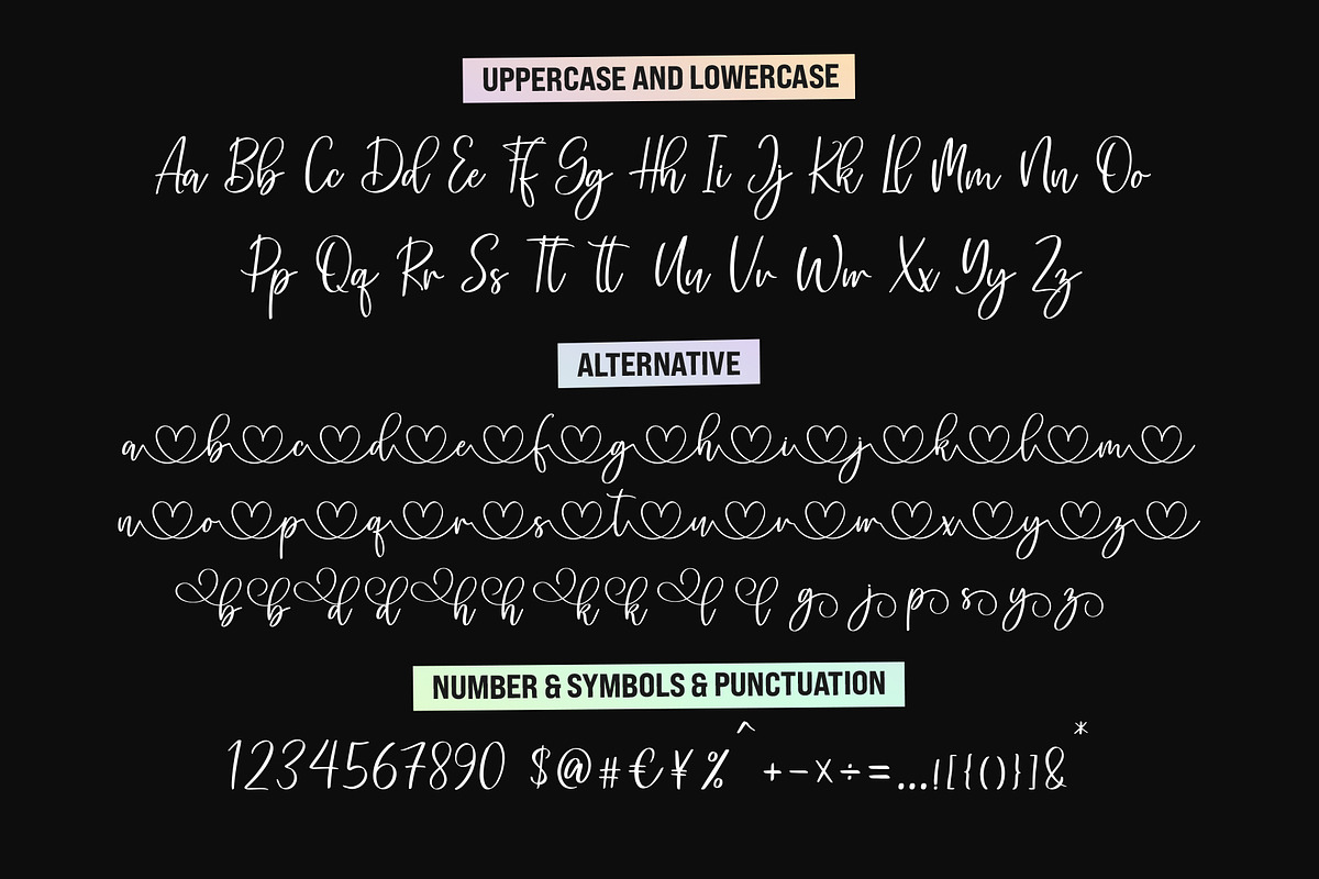Raelyn - Lovely Script Font, a Script Font by Jozoor (Photo 8 of 8)