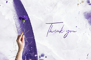 Violet Aura. Abstract design, a Texture Illustration by MiraEl Art (Thumbnail 29 of 29)