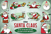RTRO Santa Claus 3, an Illustration by RTRO Stock (Thumbnail 1 of 5)