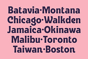 Ougkeh Typeface, a Sans Serif Font by Glowtype (Thumbnail 7 of 11)