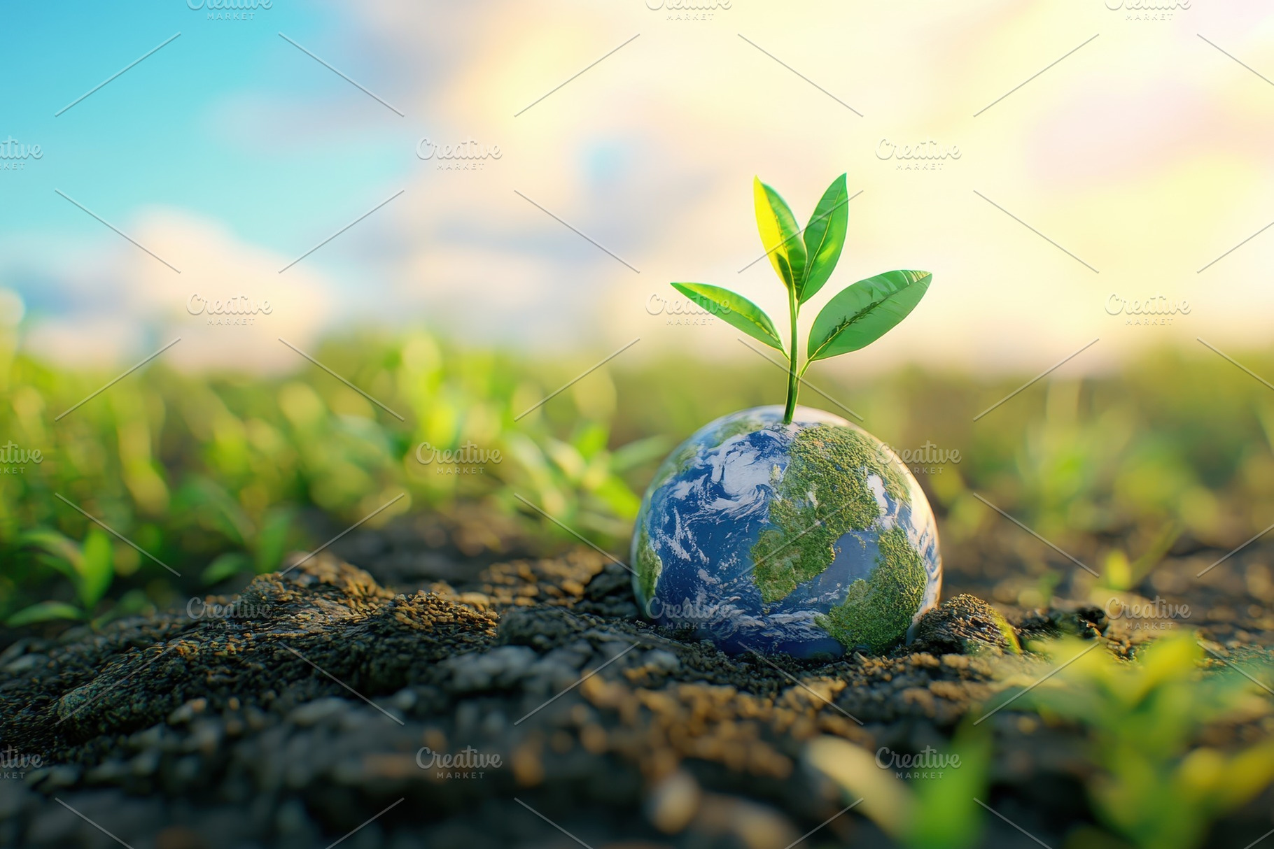 Nurturing the planet with new growth, a Photo by Iftikhar Alam