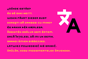Bitrage Cyrillic Pixel Typeface, a Sans Serif Font by alpercakici (Thumbnail 11 of 17)