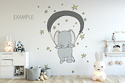 KIDS WALL & FRAMES Mockup Bundle - 2, a Print Template by Yuri-U (Thumbnail 17 of 43)