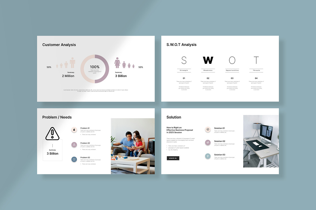 Company Proposal PowerPoint Template, a Marketing Template by SparkPro (Photo 6 of 8)