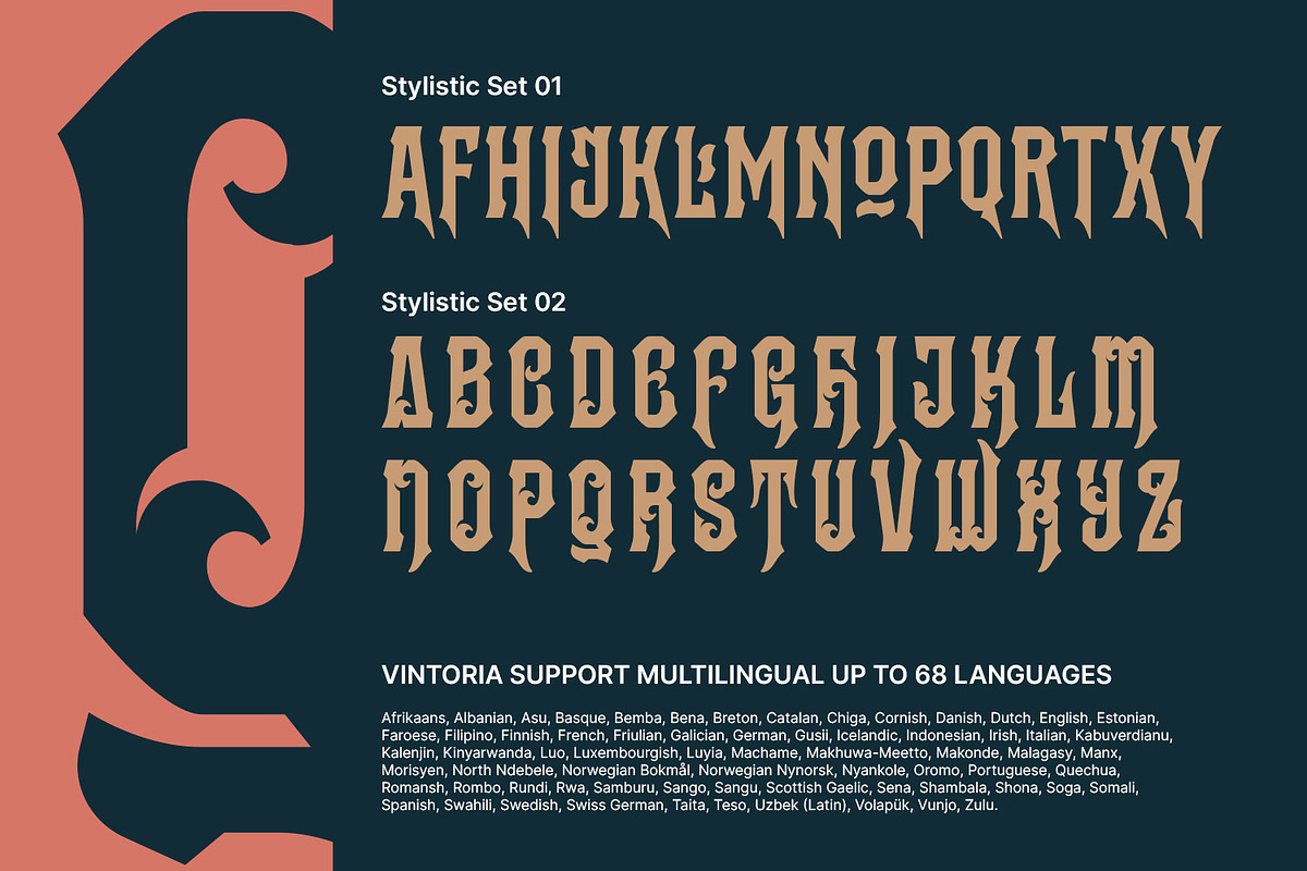 Vintoria, a Symbol Font by Nathatype (Photo 8 of 15)