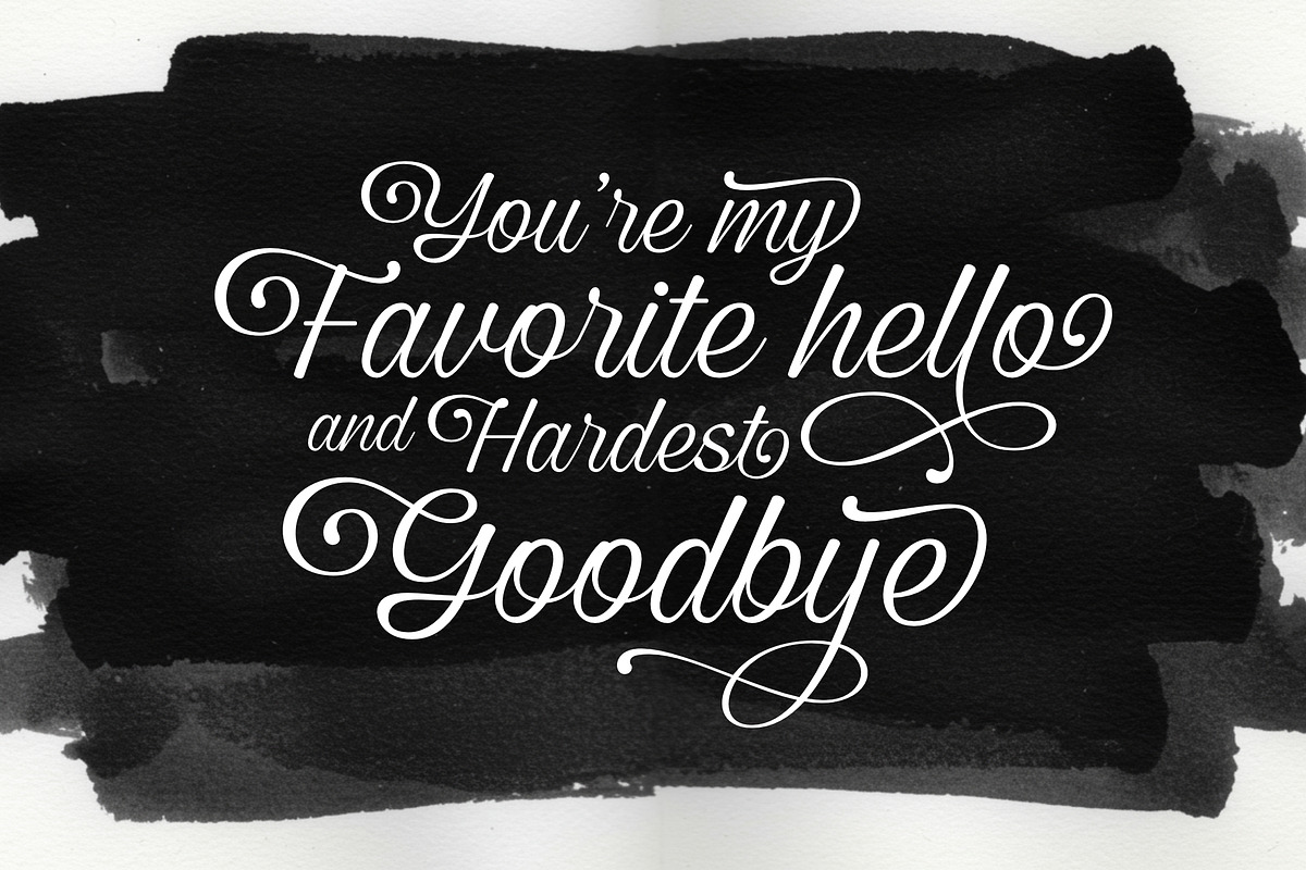 Vintage Millenia - Classic Script, a Script Font by Grezline Studio (Photo 5 of 12)