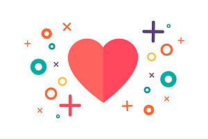 Vector Particles + Heart