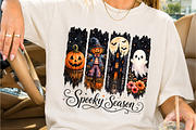 Halloween Watercolor Bookmark PNG, a Seasonal Illustration by Creative Art (Thumbnail 2 of 3)