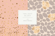 Twilight's Blush: Golden Hygge, a Pattern Graphic by Blixa 6 Studios (Thumbnail 3 of 3)