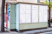 Barcelona Kiosk Advertising Mockup, an Advertising Mockup by M-up (Thumbnail 3 of 3)