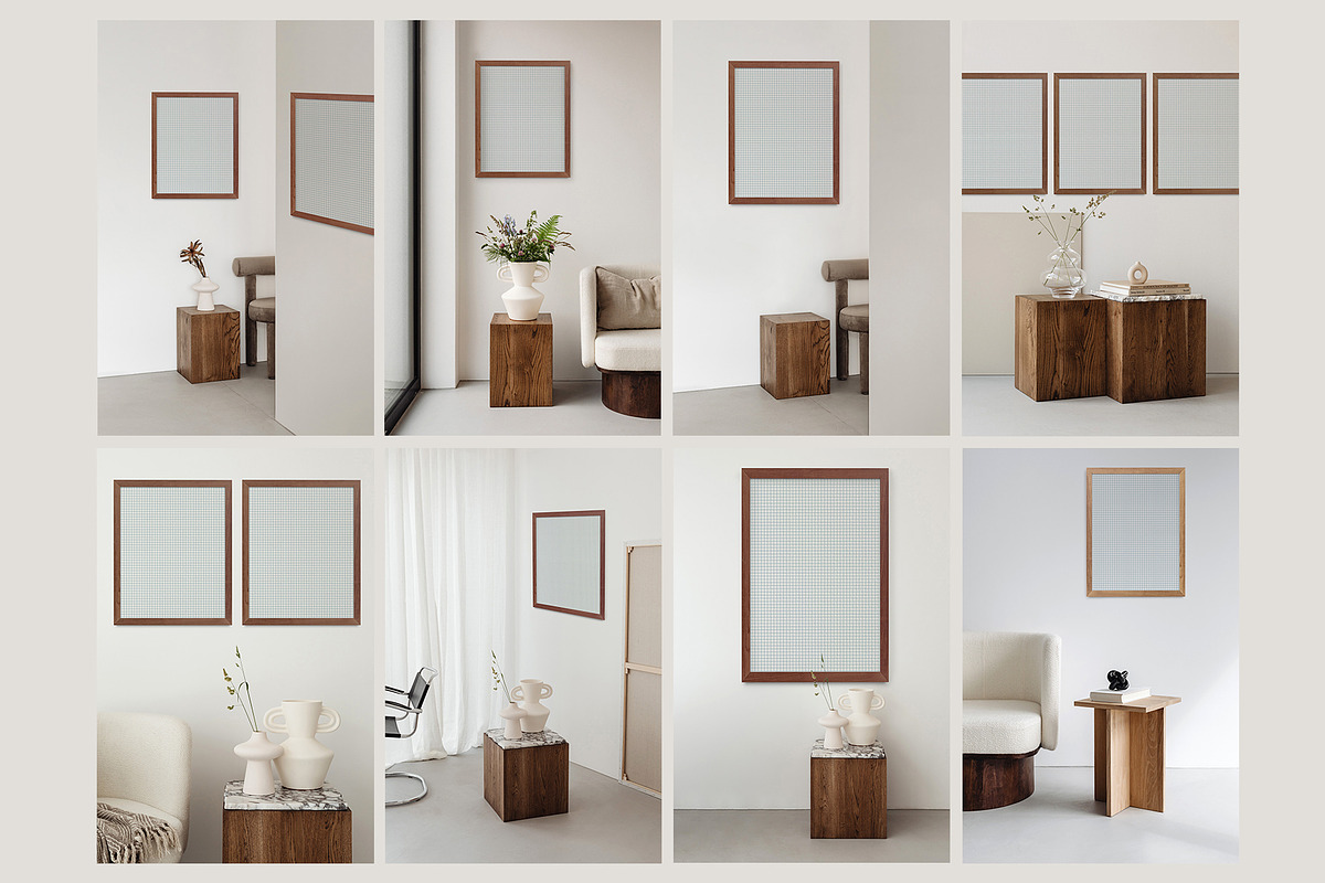 Althea- Minimal frame mockup bundle, a Print Template by Negative Space (Photo 5 of 7)