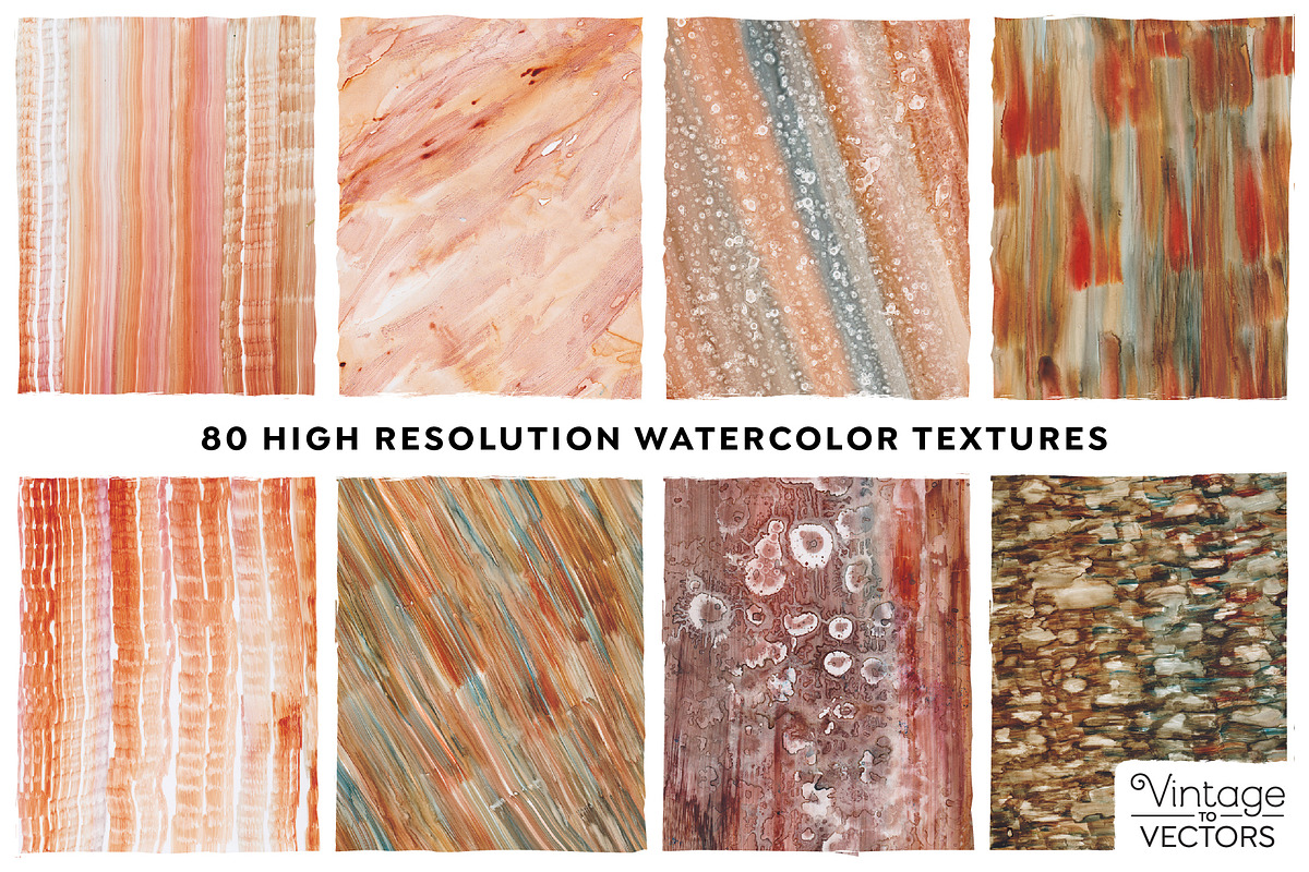 FIRE & WOODS watercolor textures, a Texture Graphic by Vintage To Vectors (Photo 8 of 11)