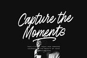 Authentic Black brush script, a Script Font by Damarletter (Thumbnail 7 of 10)