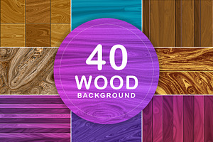 40 Real Wood Textures Background