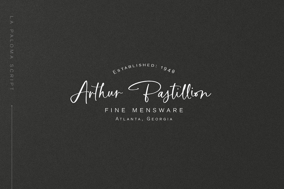 La Paloma Script + Catchwords, a Script Font by Callie Rian & Co. (Photo 12 of 21)