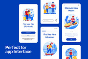 150 Travel Illustrations, a Transportation Illustration by Brickclay (Thumbnail 3 of 16)