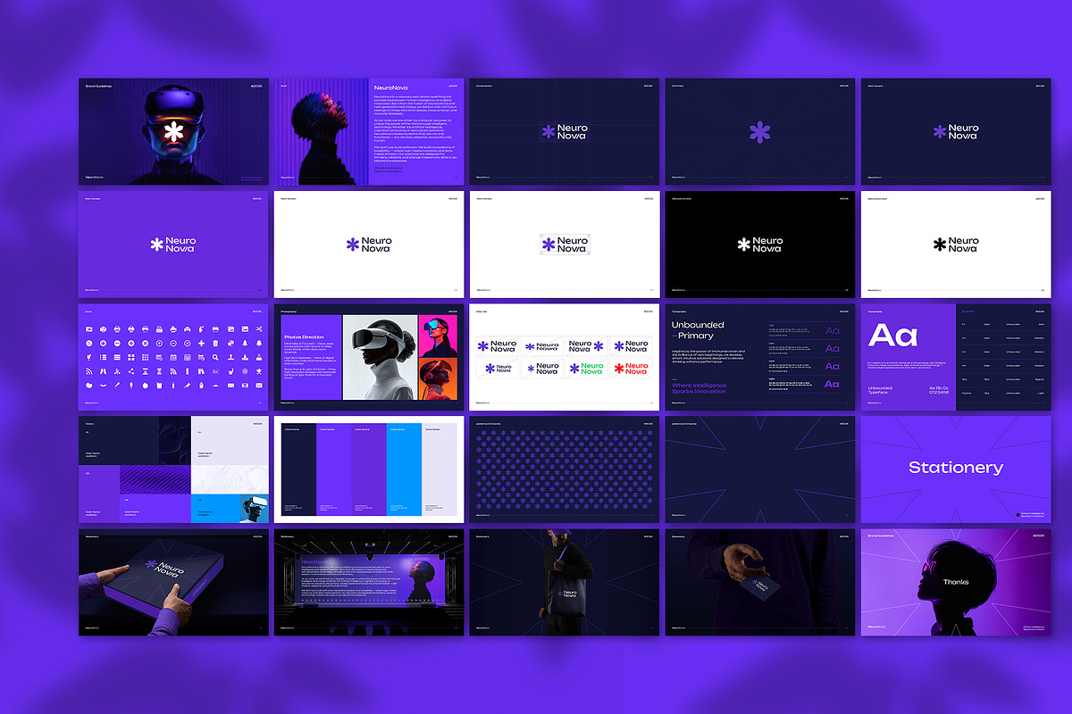 Brand Guidelines Template, a Branding & Logo Template by 1kstudio (Photo 3 of 7)