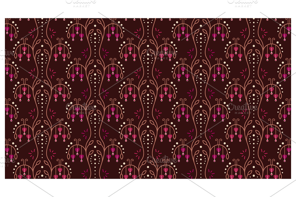 Elegant Floral Arrangement, a Pattern Graphic by Creative Backgrounds