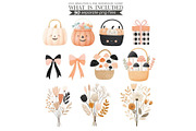 Cute Halloween Clipart - LittleBoo, an Illustration by CharmClipart (Thumbnail 7 of 10)