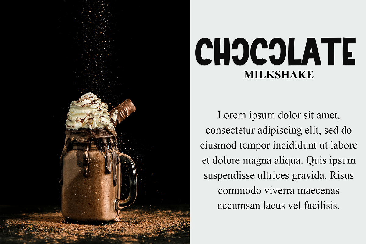 Milkshake, a Sans Serif Font by InermediaSTUDIO (Photo 6 of 8)
