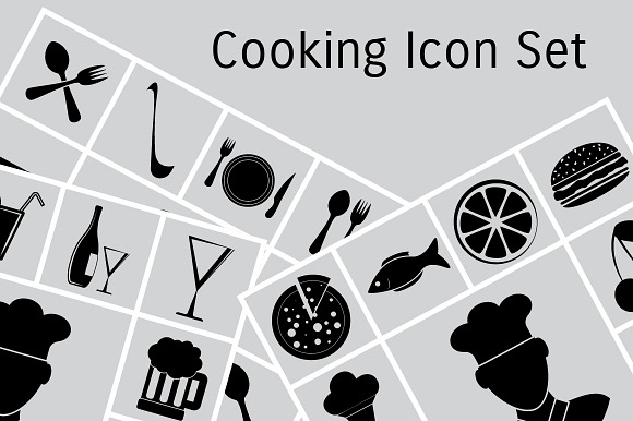 Cooking Icon Set