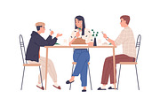 Parent - teenager relationships set, a Person Illustration by Good Studio (Thumbnail 3 of 9)