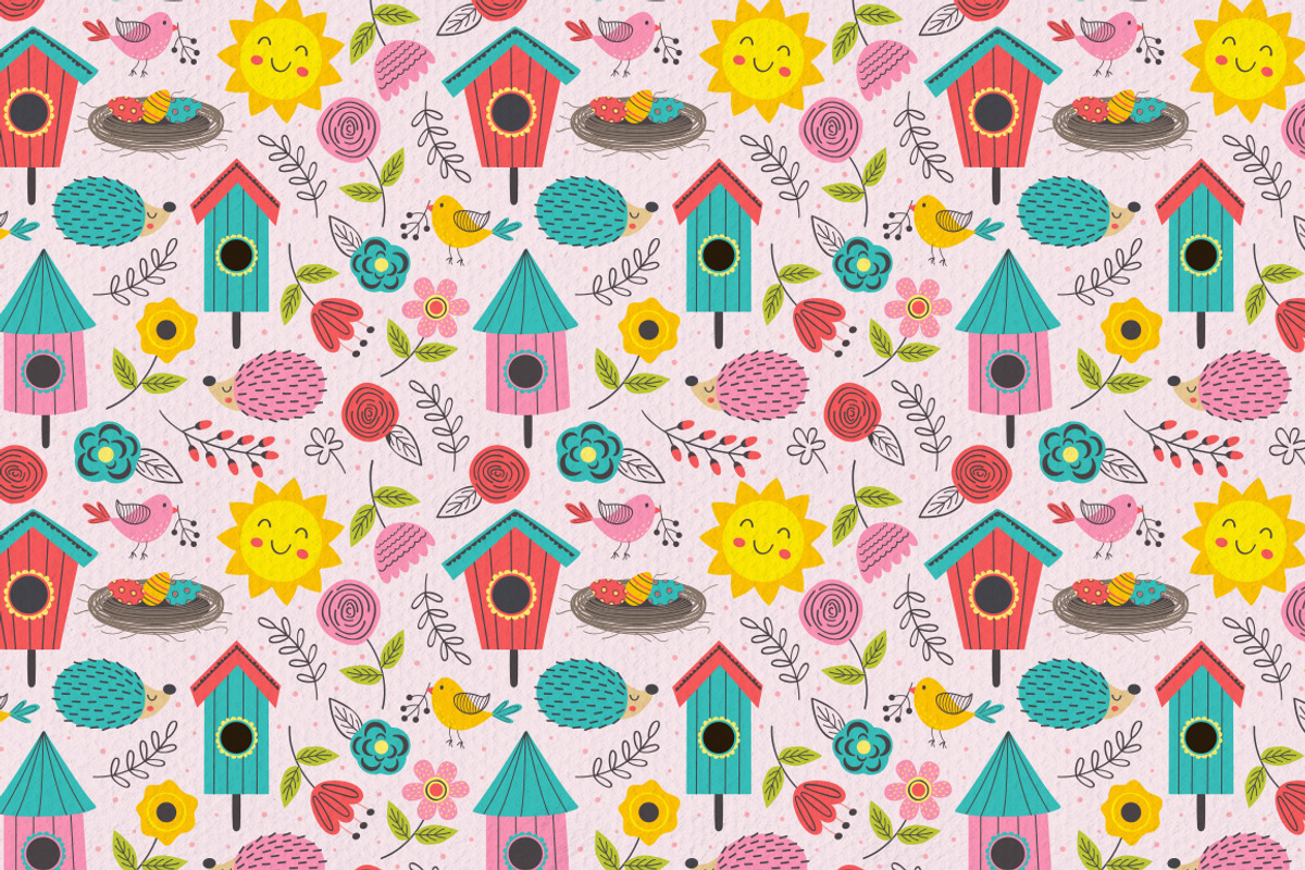 Hello Spring collection, an Animal Illustration by NataKa (Photo 5 of 9)