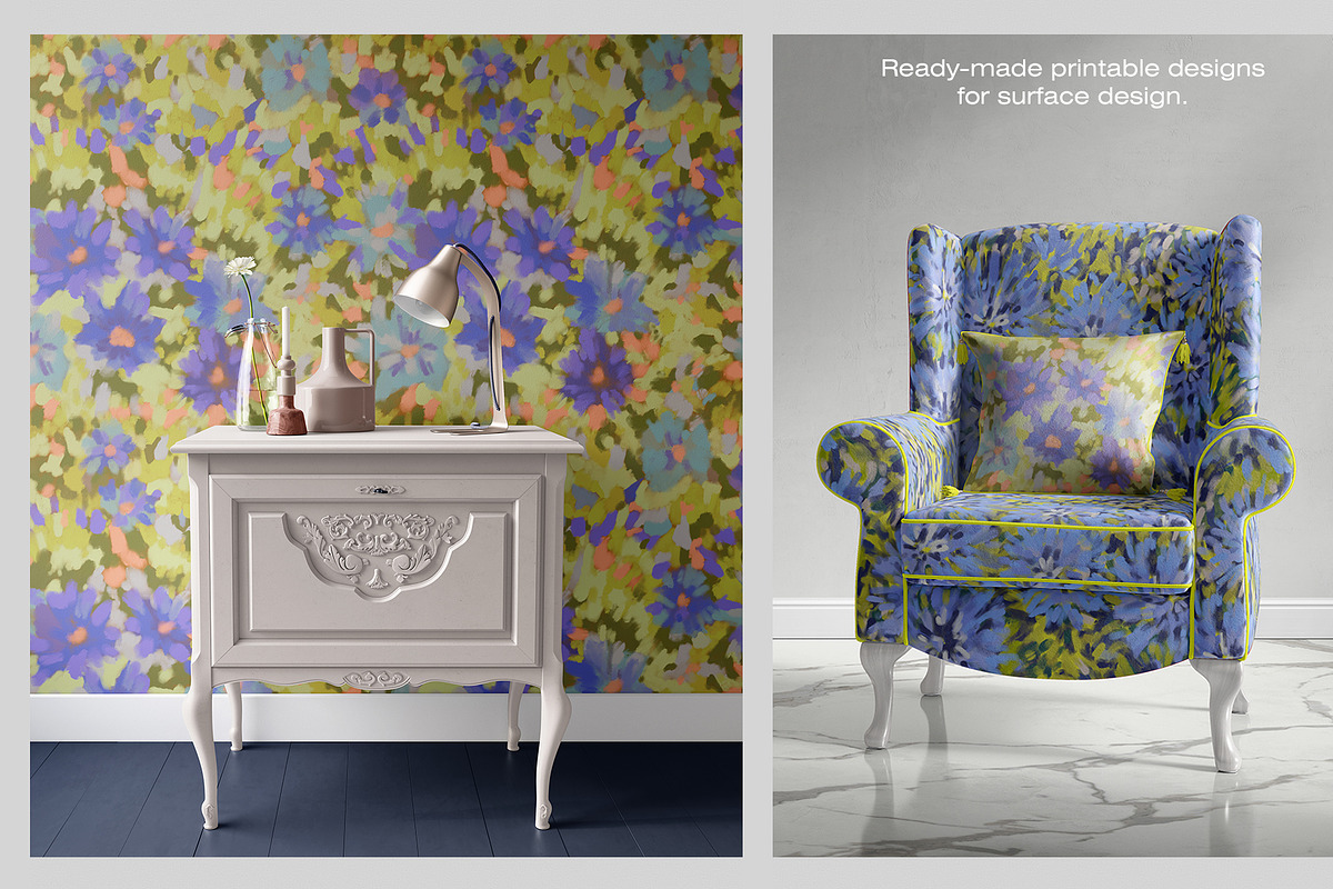 Summer meadow patterns, a Pattern Graphic by ANAKOTO (Photo 13 of 13)