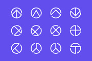 Zen Geometric Circle Logo Bundle, a Branding & Logo Template by Signatoro (Thumbnail 4 of 4)