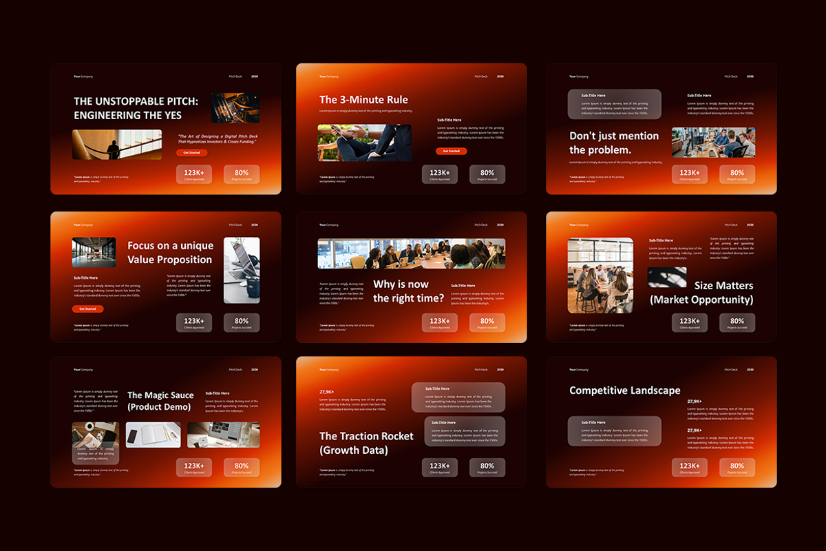Digital Pitch Deck - Google Slides, a Presentation Template by Iqsiart Studio (Photo 2 of 3)
