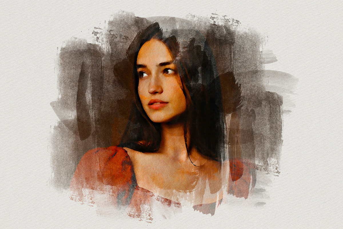 Soft Brush Painting Effect Photoshop, an Action Add-On by liptouse (Photo 6 of 9)