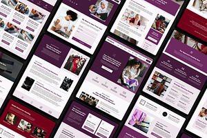 Education Showit Website Template