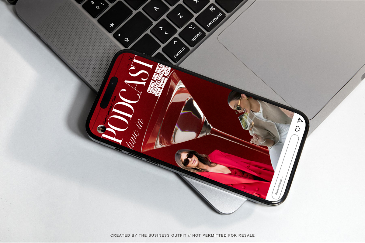 CHERRY Canva Social Media Templates, a Social Media Template by thebusinessoutfit (Photo 19 of 20)