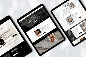 Showit Web Template, Showit Template