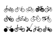Bicycle SVG, a Transportation Illustration by Awieee1 (Thumbnail 1 of 3)